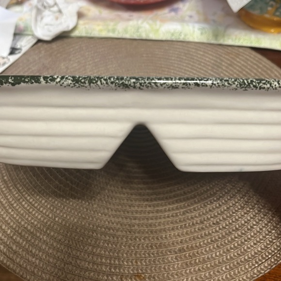 Farmhouse Country Kitchen Chicken Rooster Divided Serving Bowls Party Vintage - Picture 4 of 4